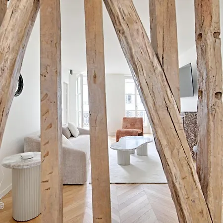 Apartment Heart Marais Luxury 2br Ac By Melvane *